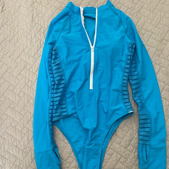 FN one piece blue swimsuit - Picture 3 of 3